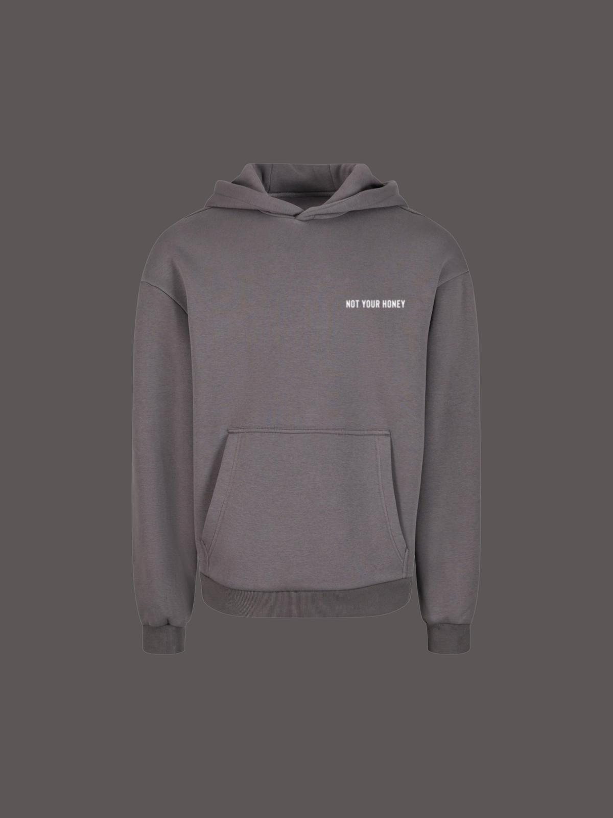 STONED GREY HONEY HOODIE
