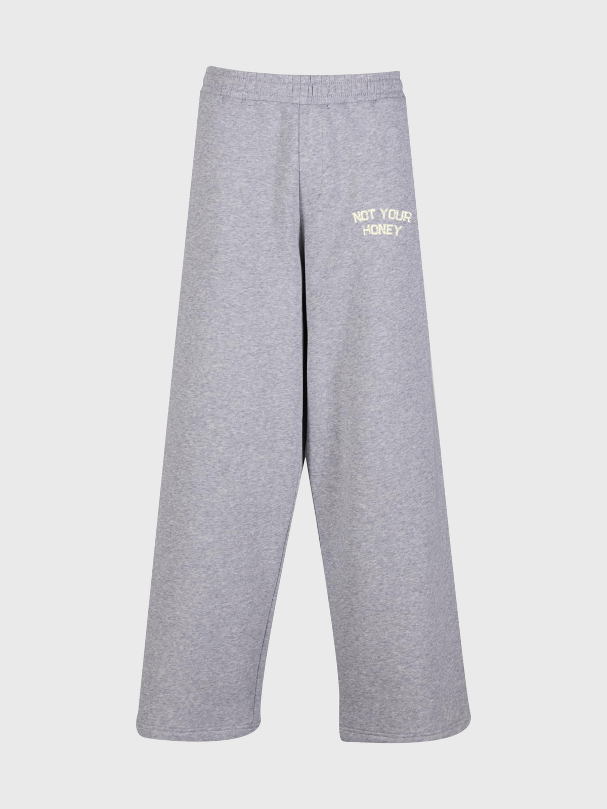 HEATHER GREY HONEY WIDELEG PANTS