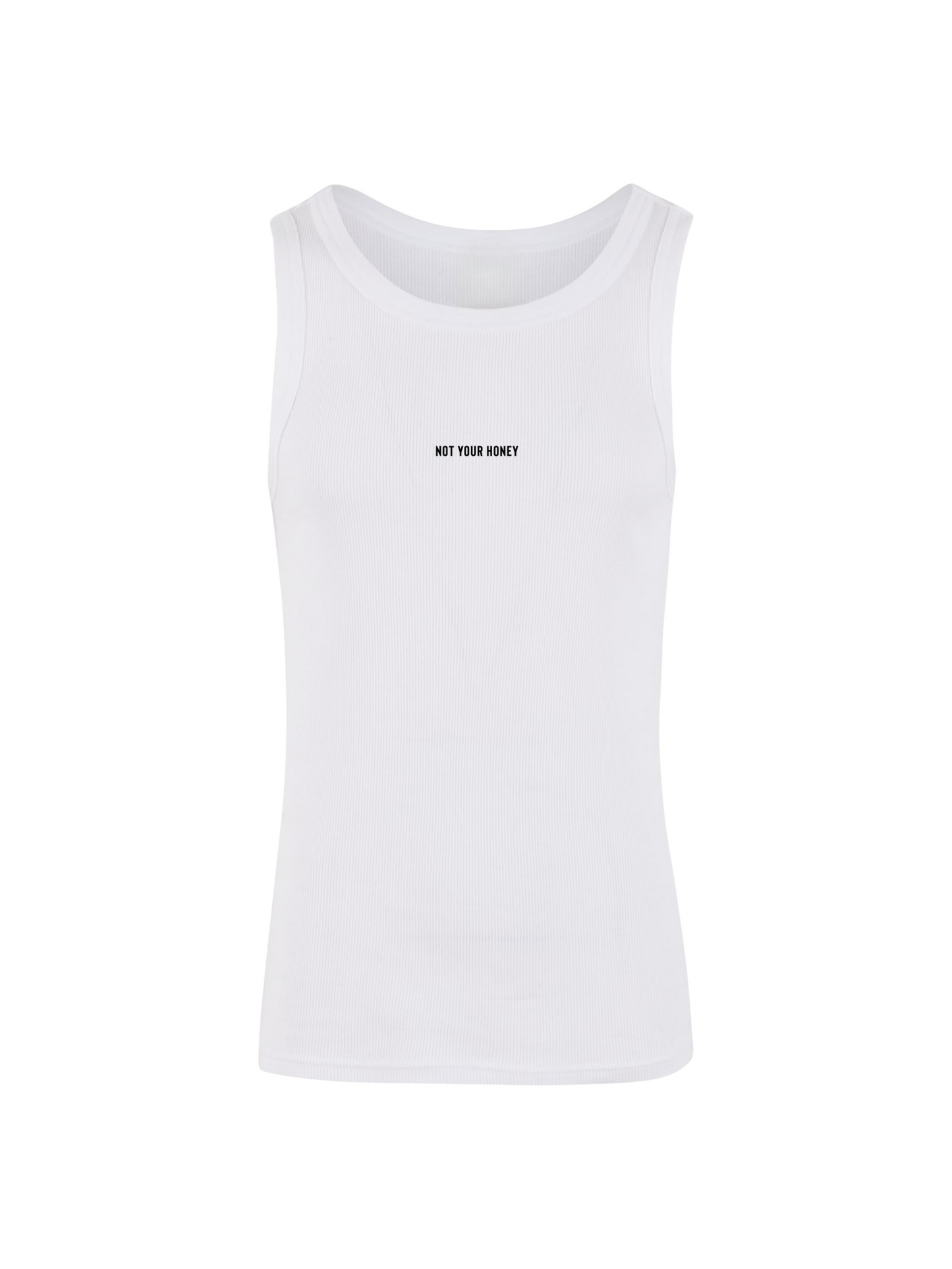 HONEY‘S FAV WHITE RIP TANK