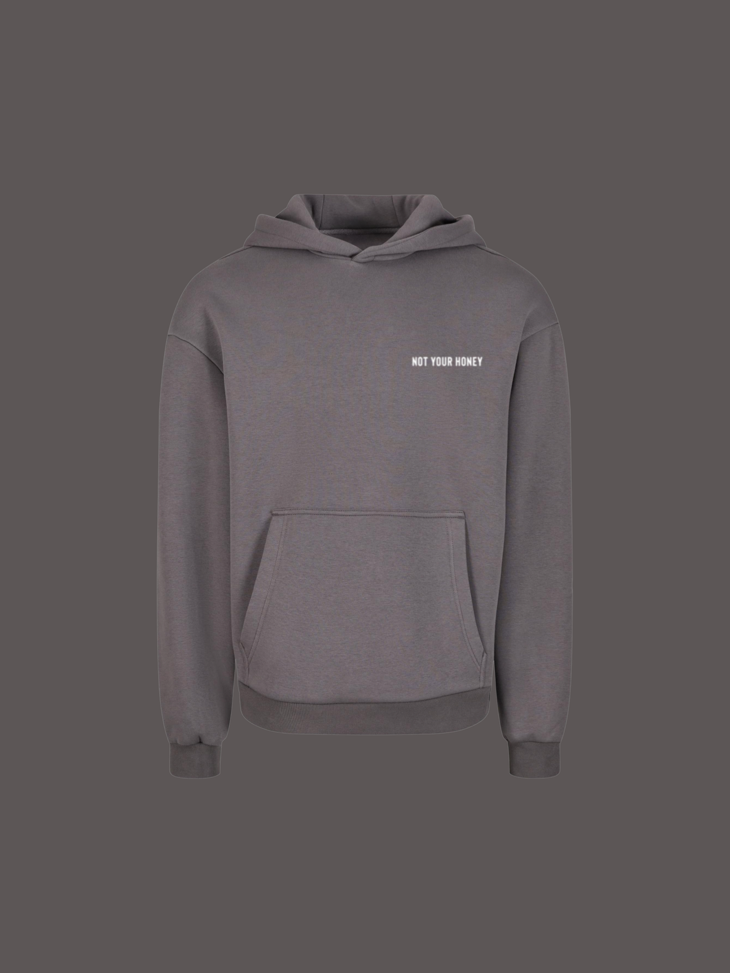 STONED GREY HONEY HOODIE