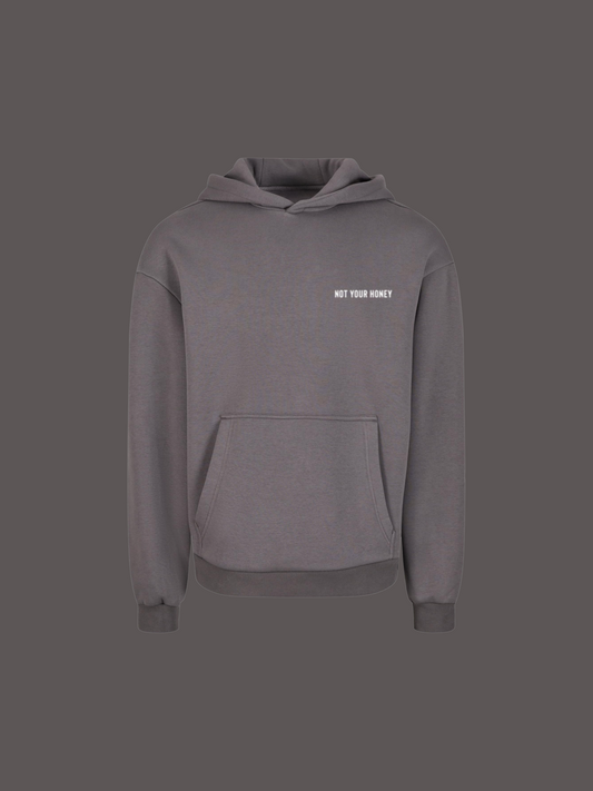 STONED GREY HONEY HOODIE