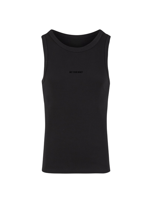 HONEY‘S FAV BLACK RIP TANK