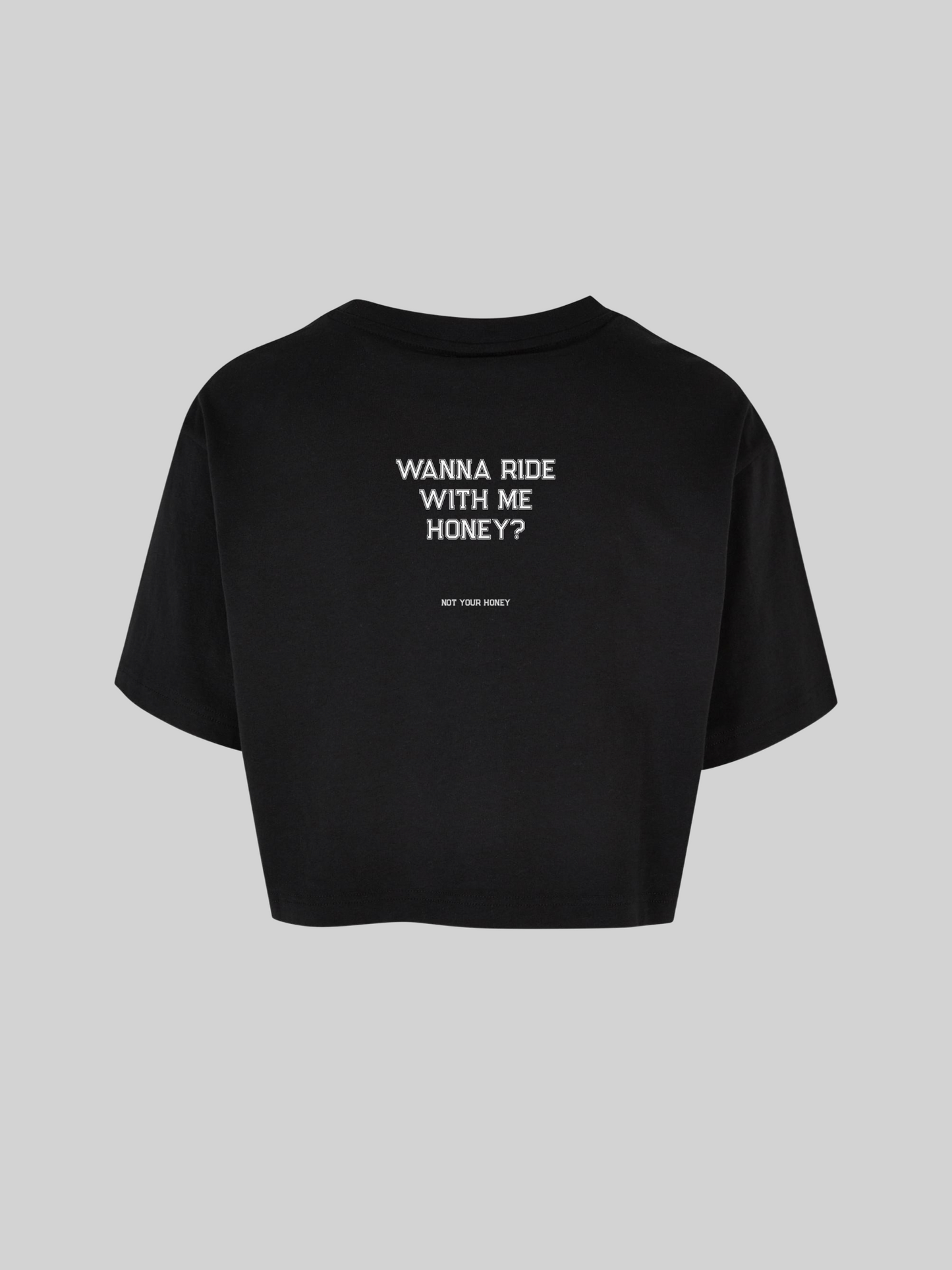 RIDE WITH ME HONEY CROPPED SHIRT