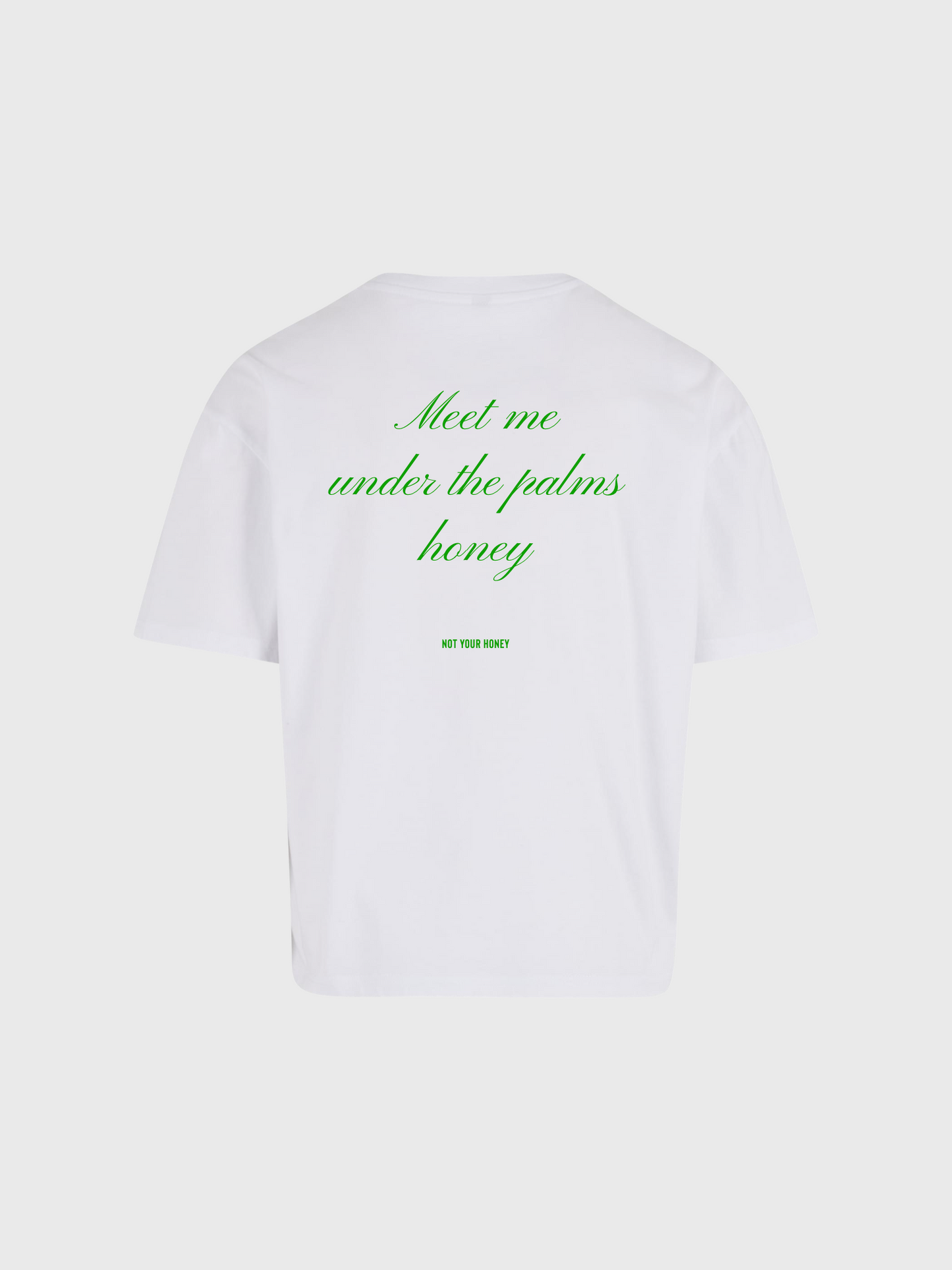 MEET ME UNDER THE PALMS HONEY SHIRT