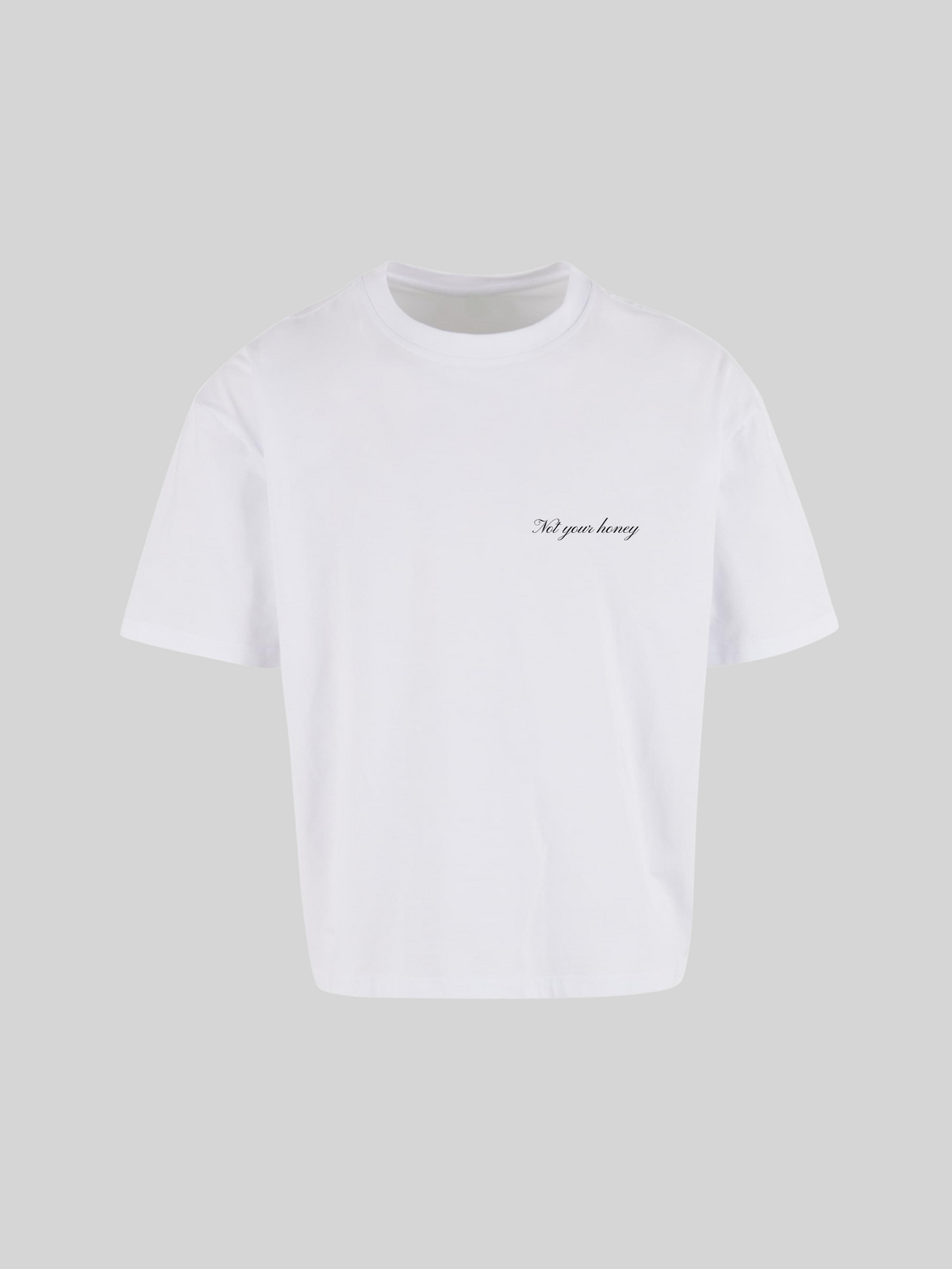 BASIC WHITE TYPE HONEY SHIRT