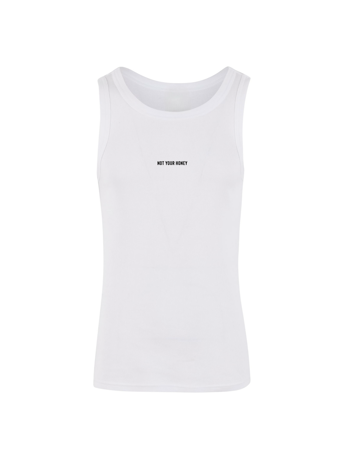 HONEY‘S FAV WHITE RIP TANK